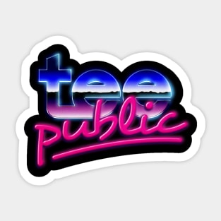 TeePublic TEe Sticker